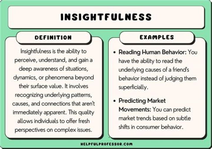 A Promise Of Insight And Discovery
